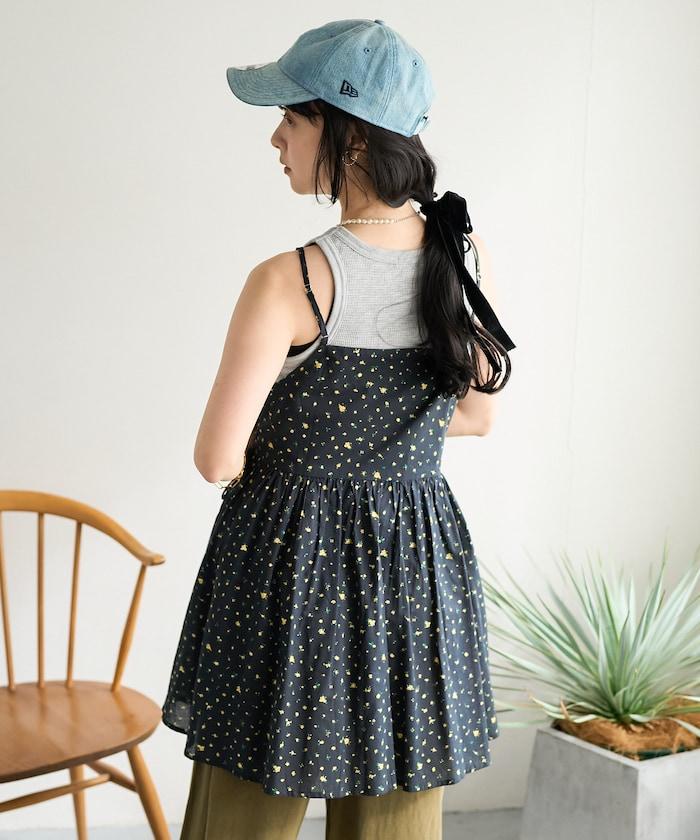 印度風 交叉設計 吊帶 罩衫