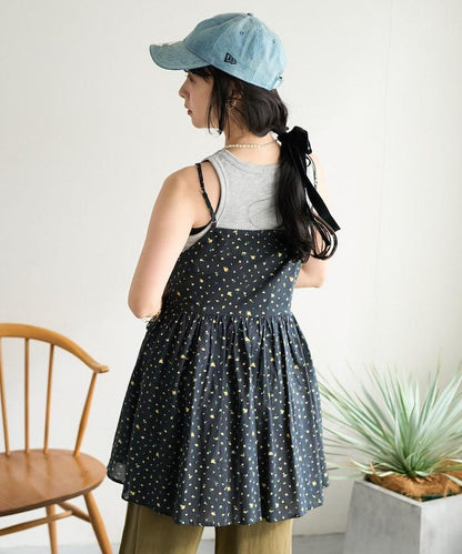 印度風 交叉設計 吊帶 罩衫