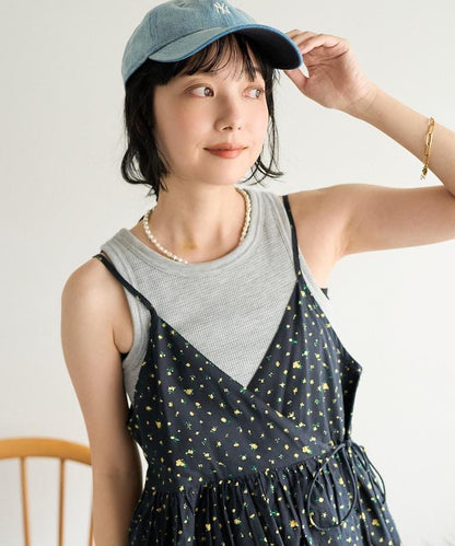 印度風 交叉設計 吊帶 罩衫