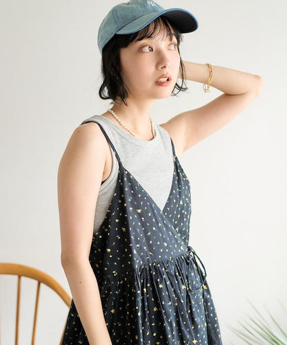 印度風 交叉設計 吊帶 罩衫