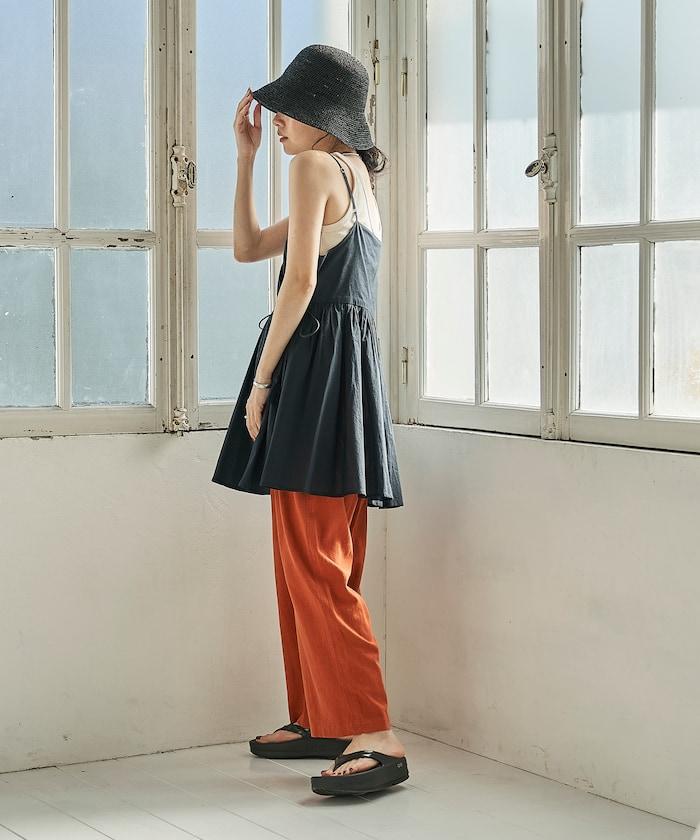 印度風 交叉設計 吊帶 罩衫