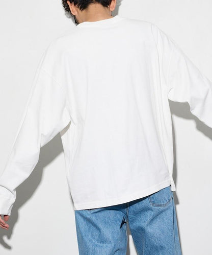 聯名款 Marilyn Monroe “Red Sitting” 圖案 長袖T恤