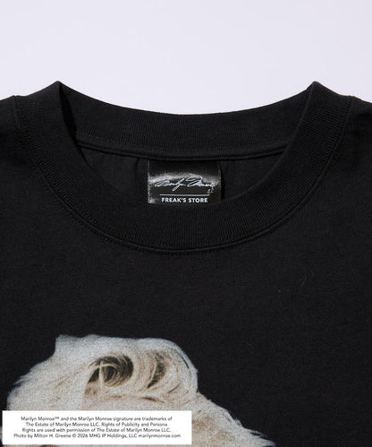 聯名款 Marilyn Monroe “Red Sitting” 圖案 長袖T恤