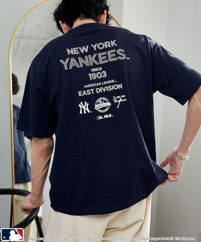 MLB 特別款 排版字體Logo T恤