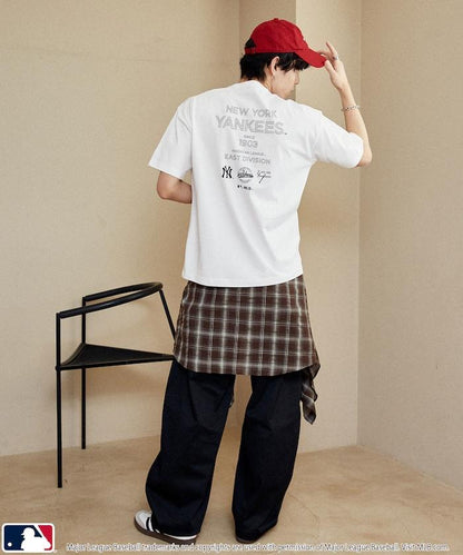 MLB 特別款 排版字體Logo T恤