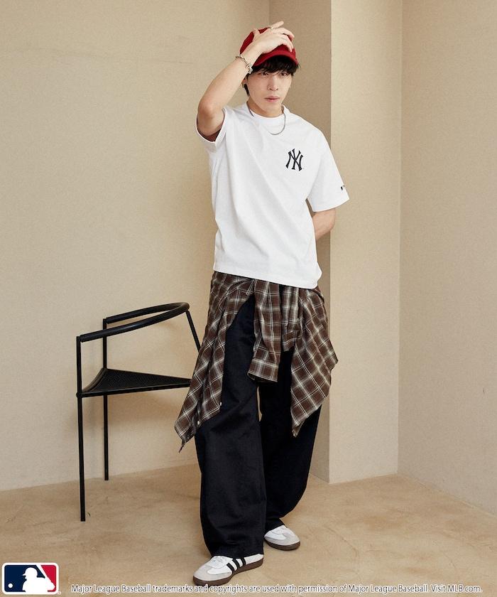 MLB 特別款 排版字體Logo T恤