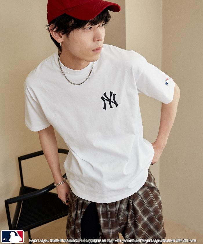 MLB 特別款 排版字體Logo T恤