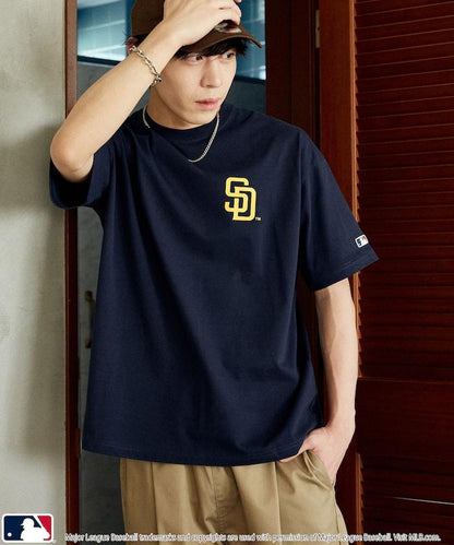 MLB 特別款 排版字體Logo T恤