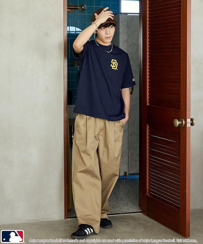 MLB 特別款 排版字體Logo T恤