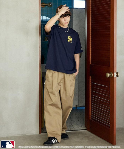 MLB 特別款 排版字體Logo T恤