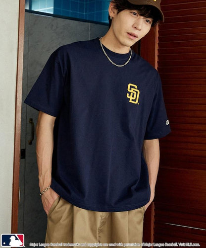 MLB 特別款 排版字體Logo T恤