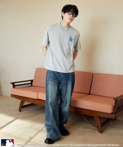 MLB 特別款 排版字體Logo T恤