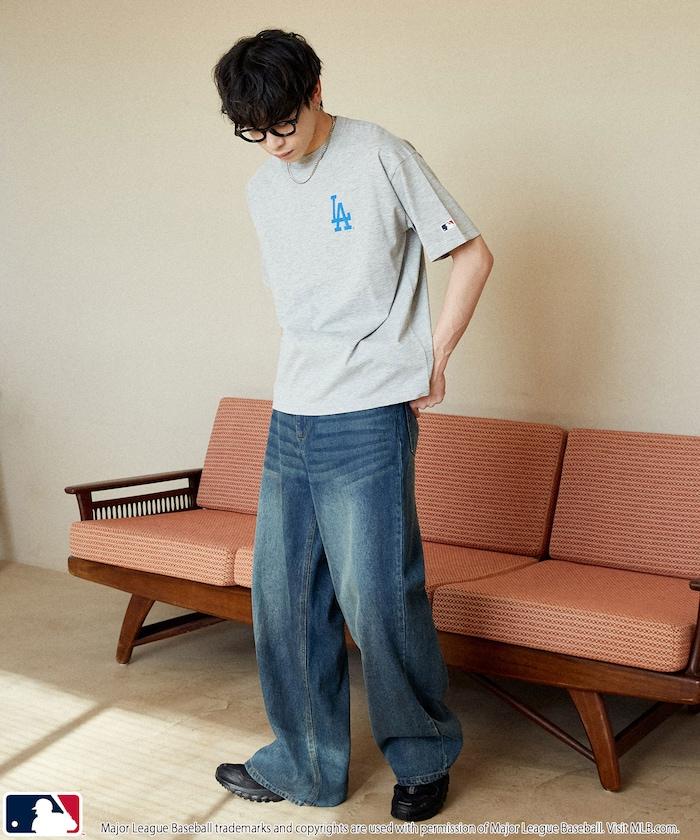 MLB 特別款 排版字體Logo T恤