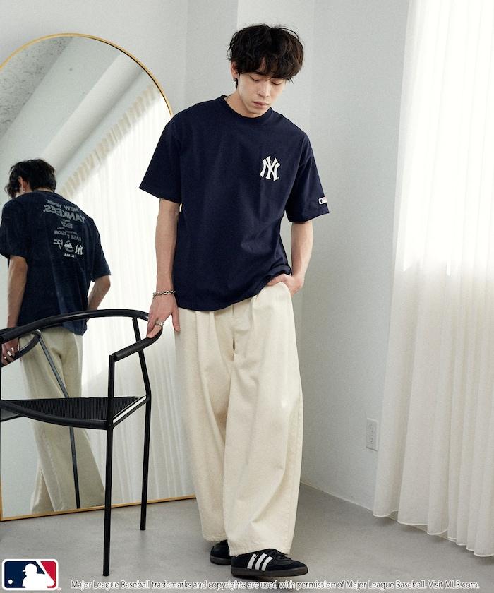 MLB 特別款 排版字體Logo T恤