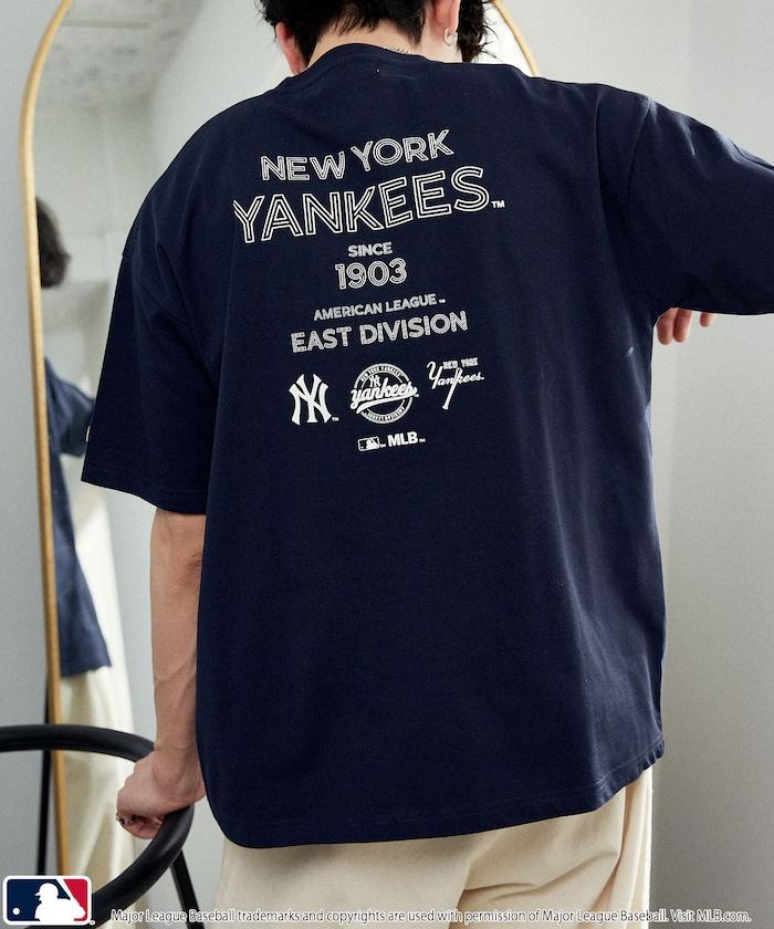 MLB 特別款 排版字體Logo T恤