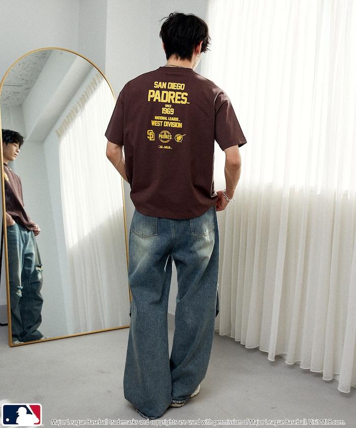 MLB 特別款 排版字體Logo T恤