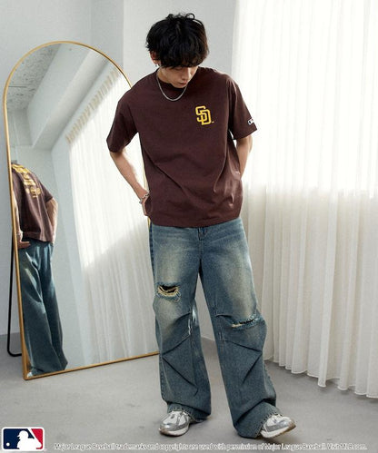 MLB 特別款 排版字體Logo T恤