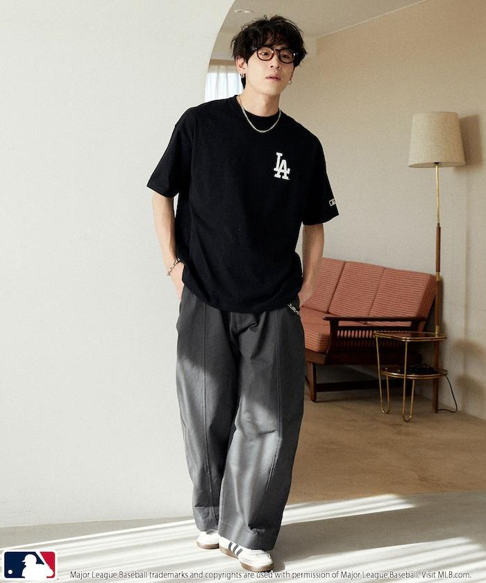 MLB 特別款 排版字體Logo T恤