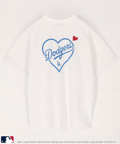 聯名 MLB 後背愛心印花 T恤