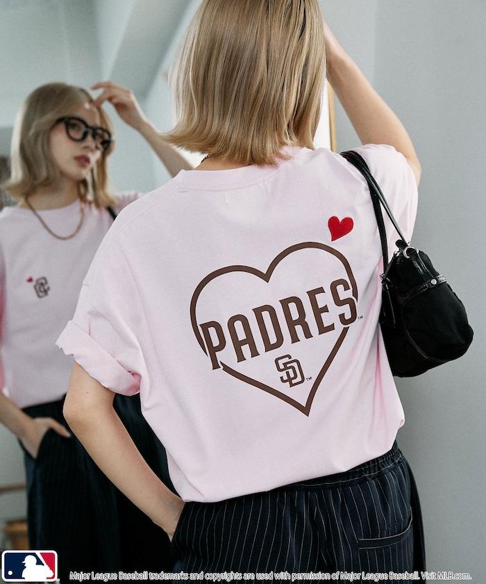 聯名 MLB 後背愛心印花 T恤
