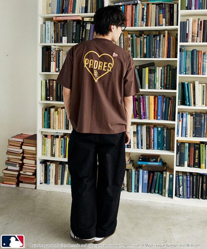 聯名 MLB 後背愛心印花 T恤