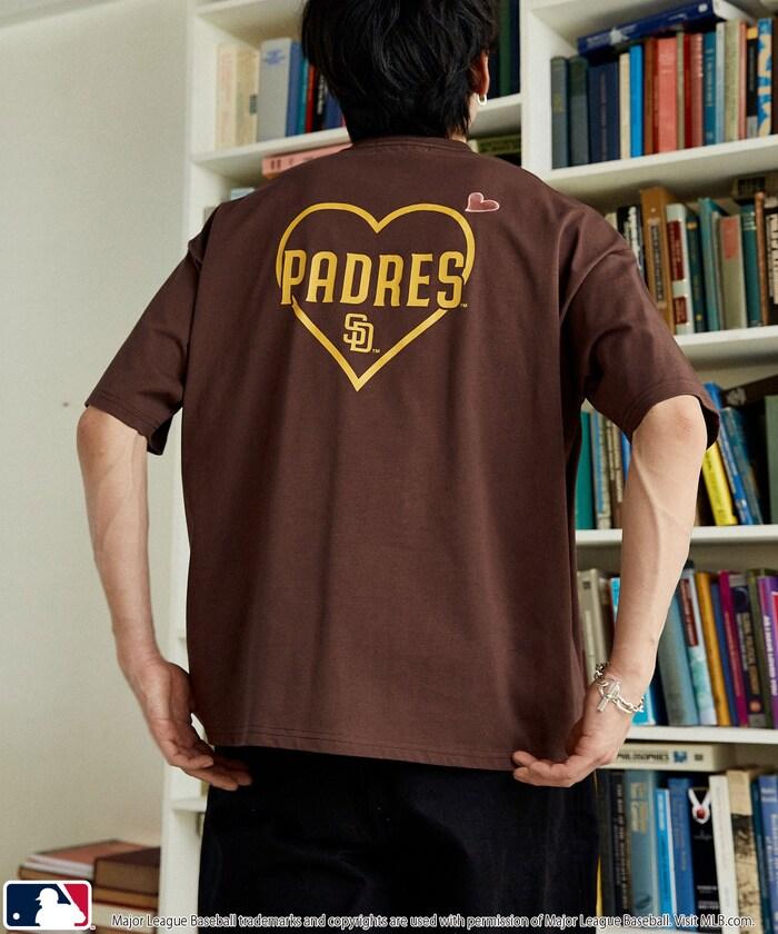 聯名 MLB 後背愛心印花 T恤