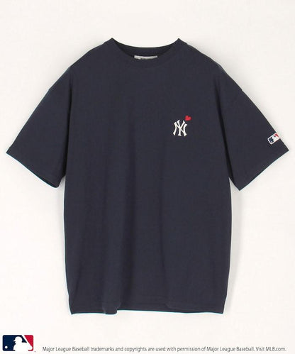 聯名 MLB 後背愛心印花 T恤