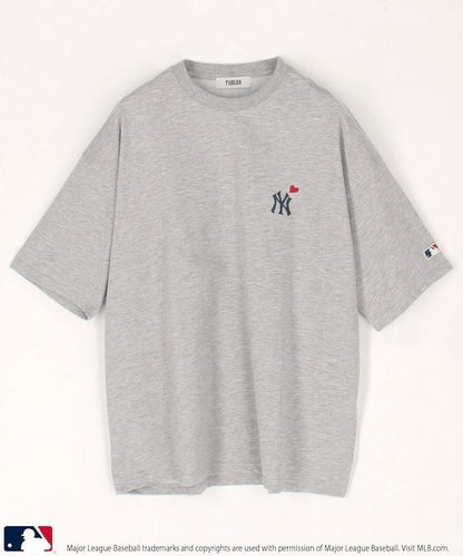 聯名 MLB 後背愛心印花 T恤