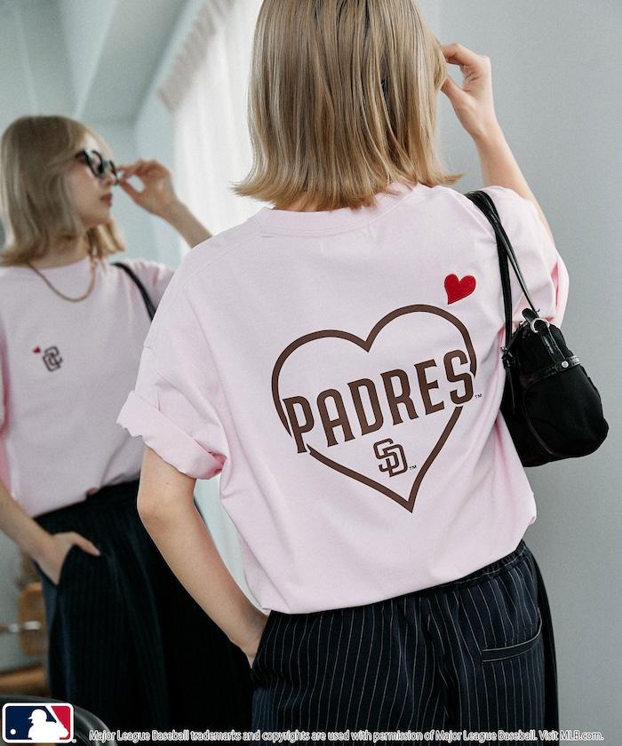 聯名 MLB 後背愛心印花 T恤