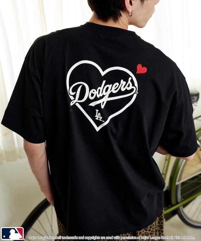 聯名 MLB 後背愛心印花 T恤