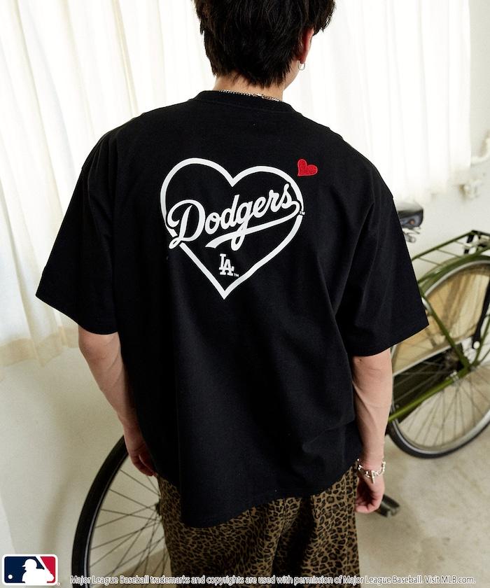 聯名 MLB 後背愛心印花 T恤