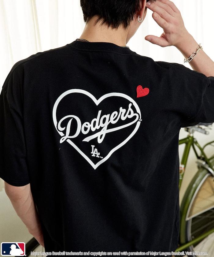 聯名 MLB 後背愛心印花 T恤