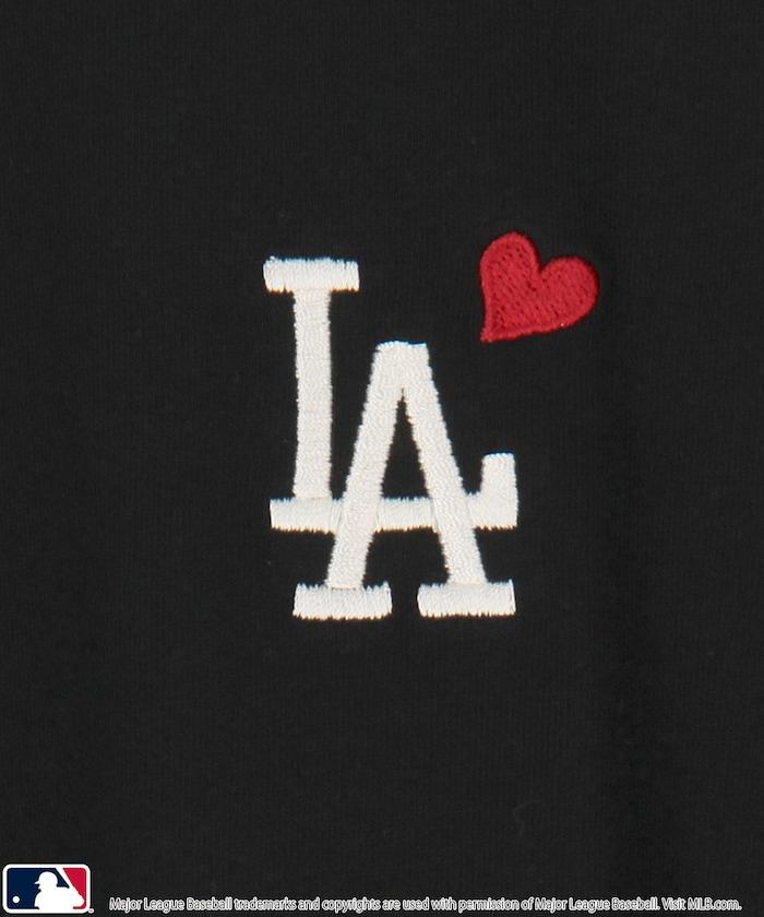 聯名 MLB 後背愛心印花 T恤