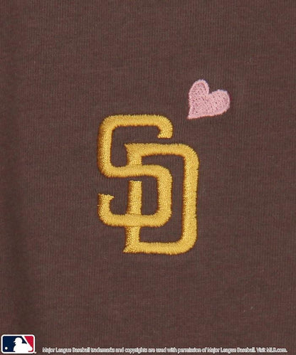 聯名 MLB 後背愛心印花 T恤