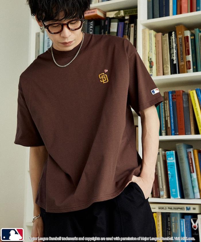 聯名 MLB 後背愛心印花 T恤