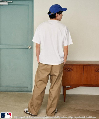 聯名 MLB 動物印花T恤