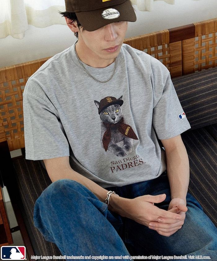 聯名 MLB 動物印花T恤