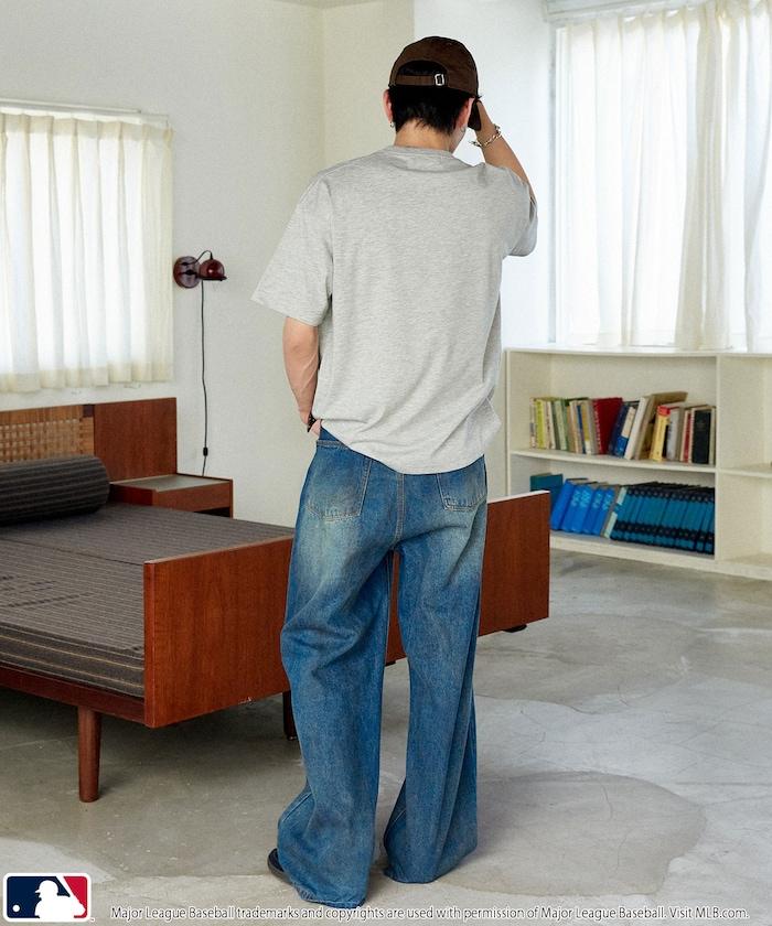 聯名 MLB 動物印花T恤