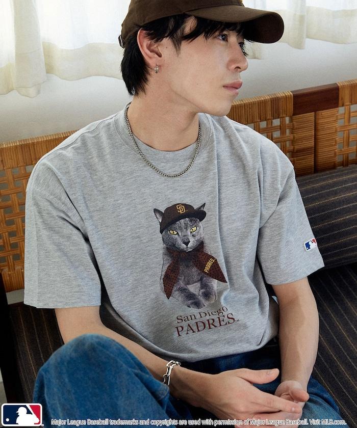 聯名 MLB 動物印花T恤