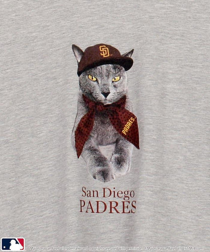 聯名 MLB 動物印花T恤