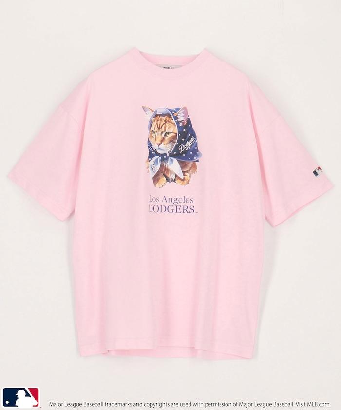 聯名 MLB 動物印花T恤