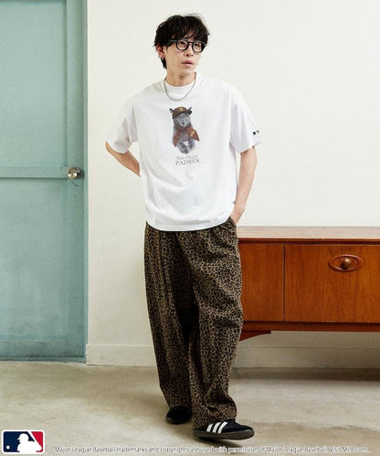 聯名 MLB 動物印花T恤