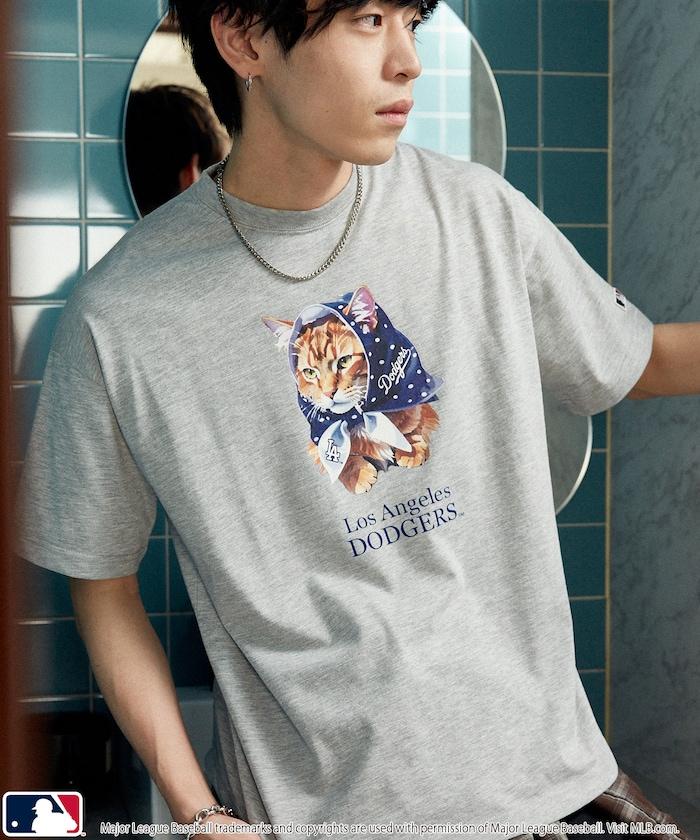 聯名 MLB 動物印花T恤