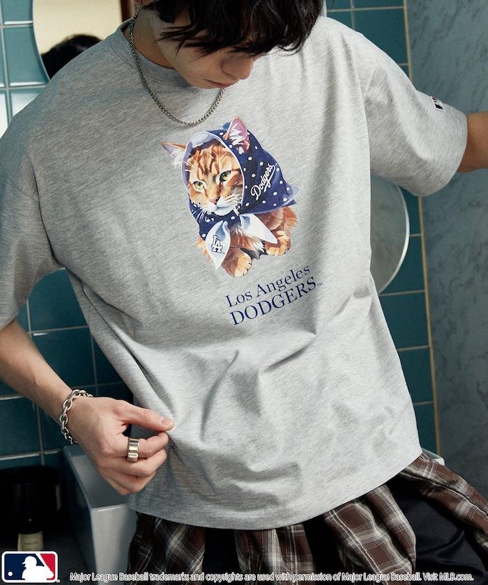 聯名 MLB 動物印花T恤