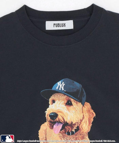 聯名 MLB 動物印花T恤