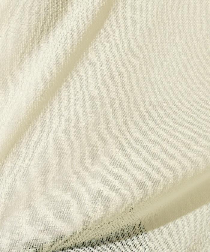 透紗針織 雙拉鍊 透氣 針織連帽開衫