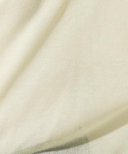 透紗針織 雙拉鍊 透氣 針織連帽開衫