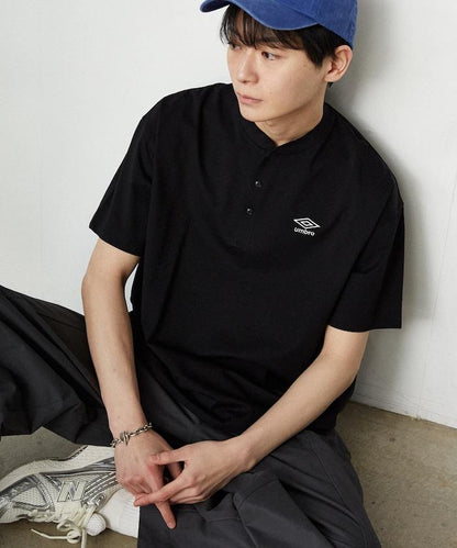 吸水速幹特別款 天竺面料 亨利領T恤