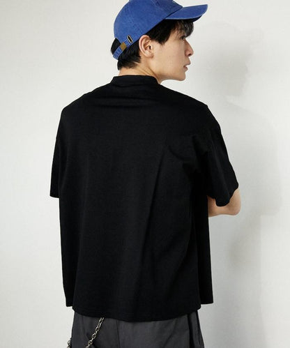 吸水速幹特別款 天竺面料 亨利領T恤