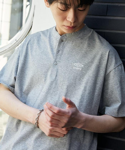 吸水速幹特別款 天竺面料 亨利領T恤